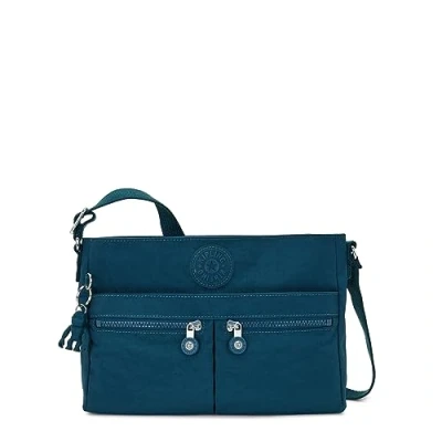 Image of Kipling Unisex&#039;s New Angie Luggage Messenger Bag, Cosmic Emerald, One Size