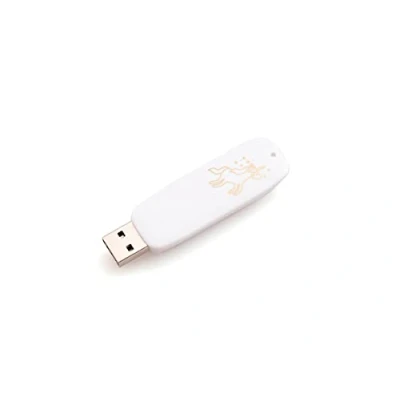 Image of We R Memory Keepers Foil Quill USB Art Design Drive, Icons, with 200 Themed Phrases and Images, White, One size