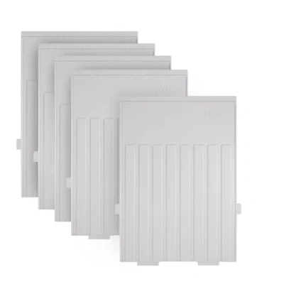 Image of HAN Support Plate DIN A4 Portrait Format Pack of 5, Accessories for The Index Tray (Item No. 954 0 1 11), Light Grey, 9024 11 5