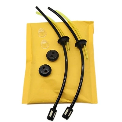 Image of SWNKDG 2PS Universal Petrol Filter Kit Fuel Hose Pipe for Brush Cutter Trimmer Mower Shears Pruners