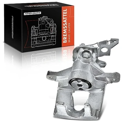 Image of Frankberg 1x Brake Caliper Disc Rear Axle Left Compatible with Mondeo III Turnier BWY 2001 2004 X Type CF1 X400 Estate 2003 Replace# C2S18004