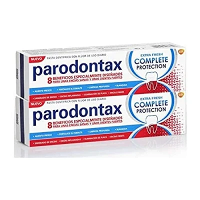 Image of Parodontax Toothpaste, Extra Fresh, Complete Protection, 2 x 75ml