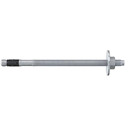 Image of fischer 564660 Large disc FAZ II Plus gvz, Heavy Duty high Load Capacity, Anchor Bolts for fixings of Wooden Structures, Seismic &amp; ETA Approval, Silver, 12/200 Große Scheibe