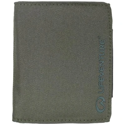 Image of Lifeventure RFiD Protected Trifold Wallet — Zip for Travel, Eco Friendly, Recyclable Material (Olive)