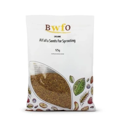 Image of Organic Alfalfa Seeds for Sprouting 125g (BWFO)