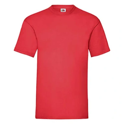 Image of Fruit of the Loom Valueweight T Shirt S M L XL XXL XXXL, red, 3XL