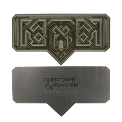 Image of Dungeons &amp; Dragons Limited Edition Mithral Hall Metal Collectible Ingot