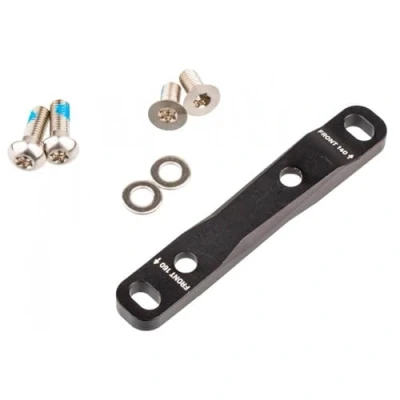 Image of SRAM Flat Mount Bracket Front 0F/20F (Front 140/Front 160) Includes 2 Stainless &amp; Caliper Mounting Bolts: