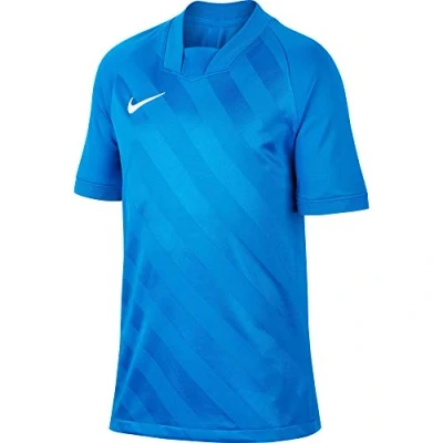 Image of Nike Boy&#039;s Dri FIT Challenge 3 JBY Short Sleeve Jersey, Royal Blue/Royal Blue/White, XL