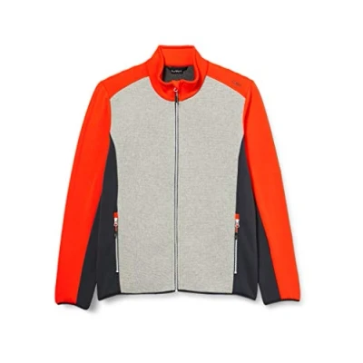 Image of CMP Men&#039;s Wooltech Stretch Jacket, Tango, 50, Tango