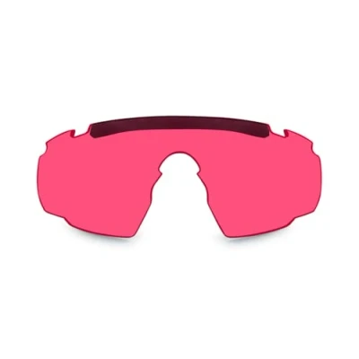 Image of Wiley X Saber Advanced Replacement Shield, Vermillion, Medium/X Large