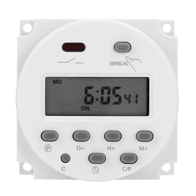 Image of Timer Switch, CN101A DC12V Digital LCD Time Small Microcomputer Control Programmable Power Relay Switch 50 60hz