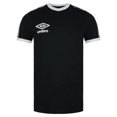 Image of UMBRO Ringer Men&#039;s Training Shirt, black/white, 52 54