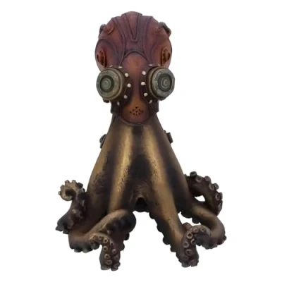 Image of Nemesis Now Call of The Kraken, Gold, 14.5cm