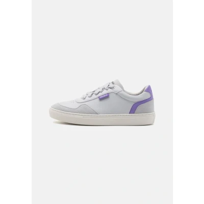 Image of HUGO Morrie Trainers, Women&#039;s, Size: 5, Open grey Imitation leather/ textile
