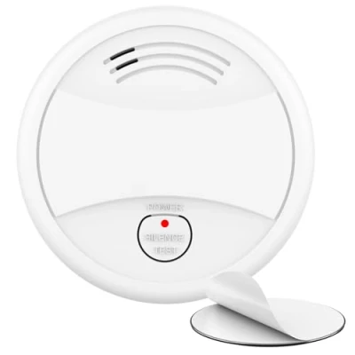 Image of CPVAN Smoke Alarms for Home, Detectors Fire Alarm, EN14604, CE Certified, Low Battery Alert, PA 443 (Standalone). 1 Pack