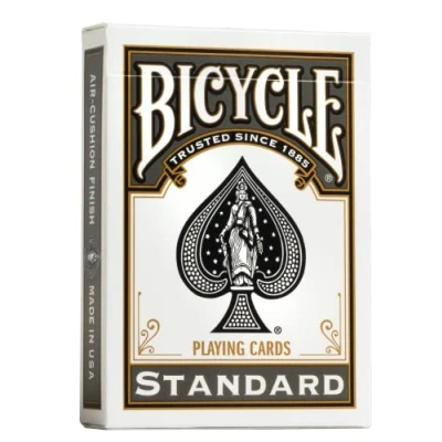 Image of Bicycle Playing Cards Poker Size, Black Back