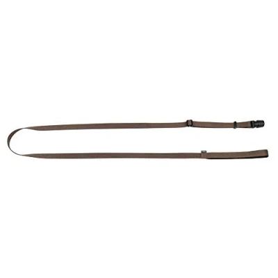Image of GOLEYGO dog leash Flat, brown size M 1.4 2m, secure magnetic lock, incl. Adapter pin, for small and large dogs up to 60kg, maximum load 200kg