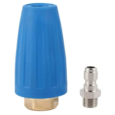 Image of Turbo Nozzle Pressure Washer，3000 PSI Rotating Spray for High Washer Cleaner Gun Accessory 1/4&quot; Quick Connect (Size : 2.5) ¡&quot;