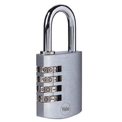 Image of Yale Y151B/40/130/1 Series Y151B Combination Lock Chrome Plated Brass 40 mm