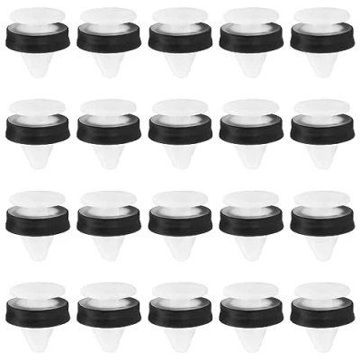 Image of Be In Your Mind 20PCS Roof Trim Fastener Clips 5255437 Compatible with Tourneo Custom Transit Plastic Side Body Moulding Strip