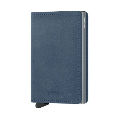 Image of Secrid Slimwallet Original Ice Blue Free engraving