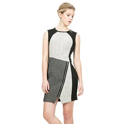Image of Desigual Women&#039;s Oceano Pinafore Dress 42 UK 14 Black