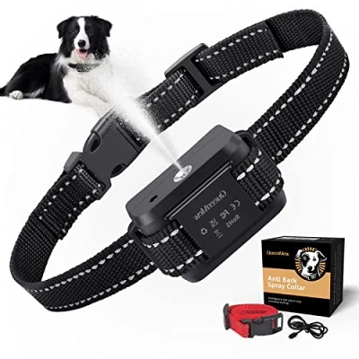 Image of Bubbacare Anti Bark Collar for Dogs, Citronella Dog Stop Barking, Rechargeable Barking Collars with 2 Straps, Spray No Safe Dogs Indoor Outdoor