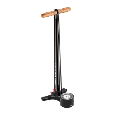 Image of LEZYNE Sport Floor Drive Manometer 3 Inches 5 Unisex Foot Pump for Adults, Black/Hi Gloss