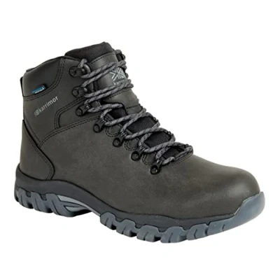 Image of Karrimor Mendip 3 CH weathertite waterproof leather walking boot, Black, UK 11