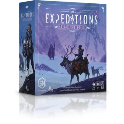 Image of Stonemaier Games Expeditions Expansion: Gears of Corruption (Standard Edition) Board Game Ages 14+ 1 6 Players 60 90 Minutes Playing Time