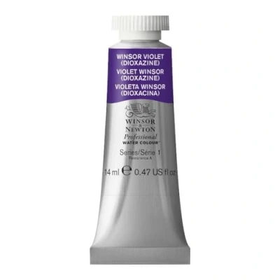 Image of Winsor &amp; Newton 14 ml Tube Professional Water Colour Paint, Violet Dioxide