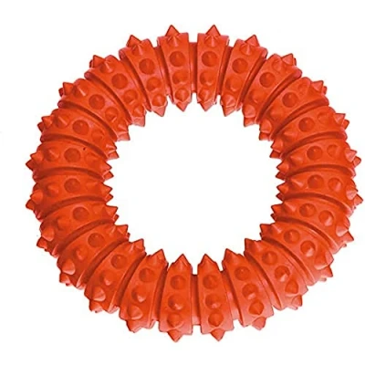 Image of Karlie Boomer Rubber Aqua Ring, Small, Orange