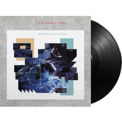 Image of Thomas Dolby The Flat Earth Blue vinyl 180 Gram 2024 UK LP MOVLP3793