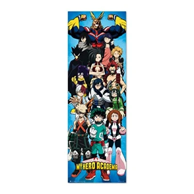 Image of Grupo Erik My Hero Academia Poster 20.8 x 62.2 inches / 53 158 cm Shipped Rolled Up Cool Posters Art &amp; Prints Door