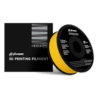 Image of Phrozen High Speed PLA Filament (1kg) 3D Printing Material for Most FDM Printers Dimensional Accuracy +/ 0.03mm 1.75mm Spool (2.2lbs) Yellow