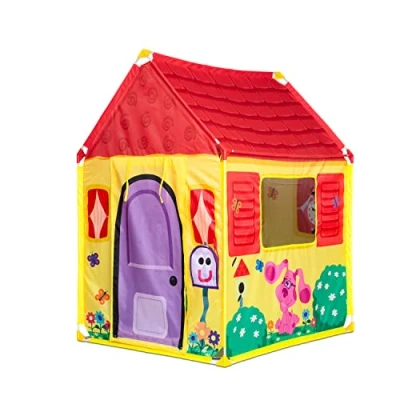 Image of Melissa &amp; Doug 33022 Clues You Blue&#039;s House Play Tent, Multi