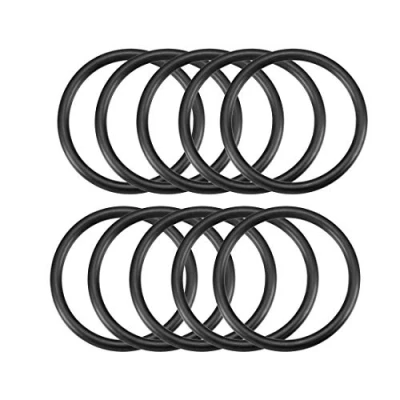 Image of sourcingmap Nitrile Rubber O Rings 62mm OD 52mm ID 5mm Width, Metric Sealing Gasket, Pack of 10