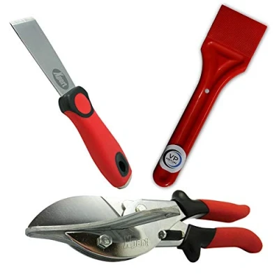 Image of Virtual Plastics Glazing Kit Xpert Chisel, Wedge/Glazing Shovel &amp; Gasket Shear SK5