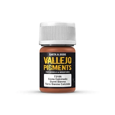 Image of Vallejo Pigments 73106 Burnt Sienna (35ml)