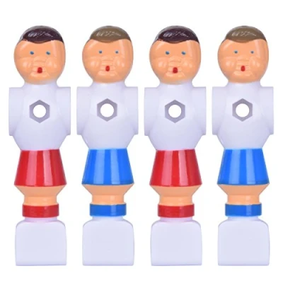 Image of Hotusi 4Pcs Rod Foosball Soccer Table Football Men Player Replacement Parts