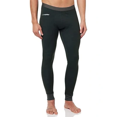 Image of Schöffel Men&#039;s Merino Sport Long Trousers, Men, 21432, pirate black, M