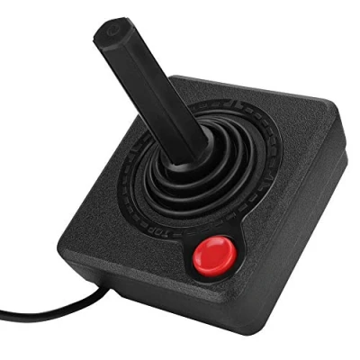 Image of Joystick, Retro Classic 3D Analog Joystick Controller Game Control for Atari 2600