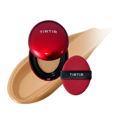 Image of [*Mini Size*] TIRTIR Mask Fit Red Cushion Foundation Japan&#039;s No.1 Choice for Glass skin, Long Lasting, Lightweight, Buildable Coverage, Semi Matte (30N Rich Honey, 4.5g (Pack of 1))
