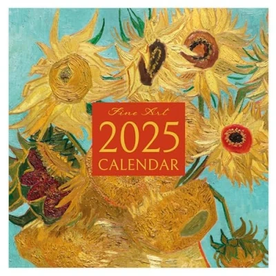 Image of Fine Art 2025 Square Wall Calendar