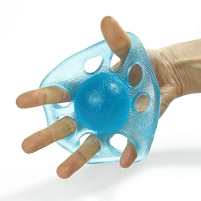 Image of NRS Healthcare Handy Grip Hand and Wrist Exerciser, Blue, Heavy Grip, 110 g
