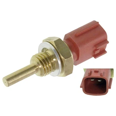 Image of 2263044B20 Coolant Temperature Sensor FEBI BILSTEIN 107544 with seal ring RENAULT: CLIO 3, MEGANE 3 Coupe, NISSAN: MICRA 2