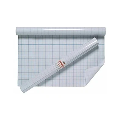 Image of 3xTiger 3 m Plastic Sticky Back Cover Film for Book Clear