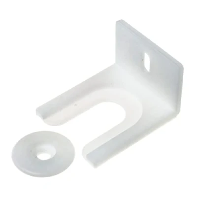 Image of Paxanpax PRF222 Universal Integrated Fridge Freezer Decor Door Mounting &amp; Installation Plastic Bracket Support