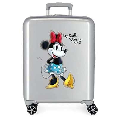 Image of Disney Mickey &amp; Minnie Trip to… Luggage Set, One Size, Minnie, Cabin Suitcase
